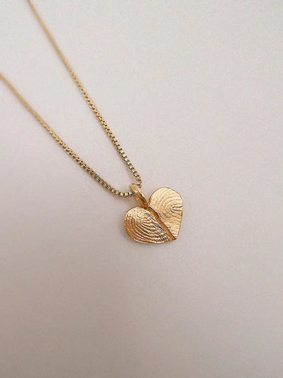 Huella corazón mini