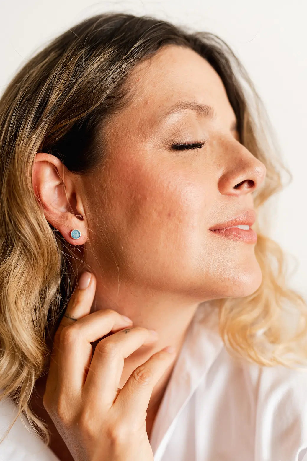 Maternidad aretes topos Sereno