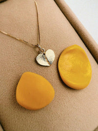 Huella corazón mini
